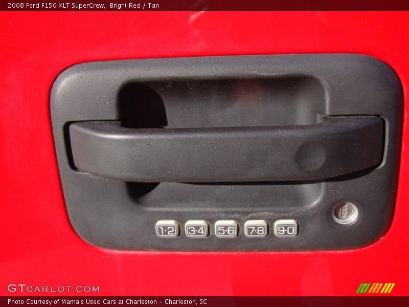 Bright Red / Tan 2008 Ford F150 XLT SuperCrew
