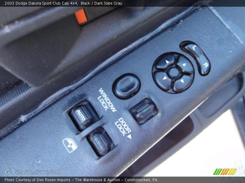 Black / Dark Slate Gray 2003 Dodge Dakota Sport Club Cab 4x4