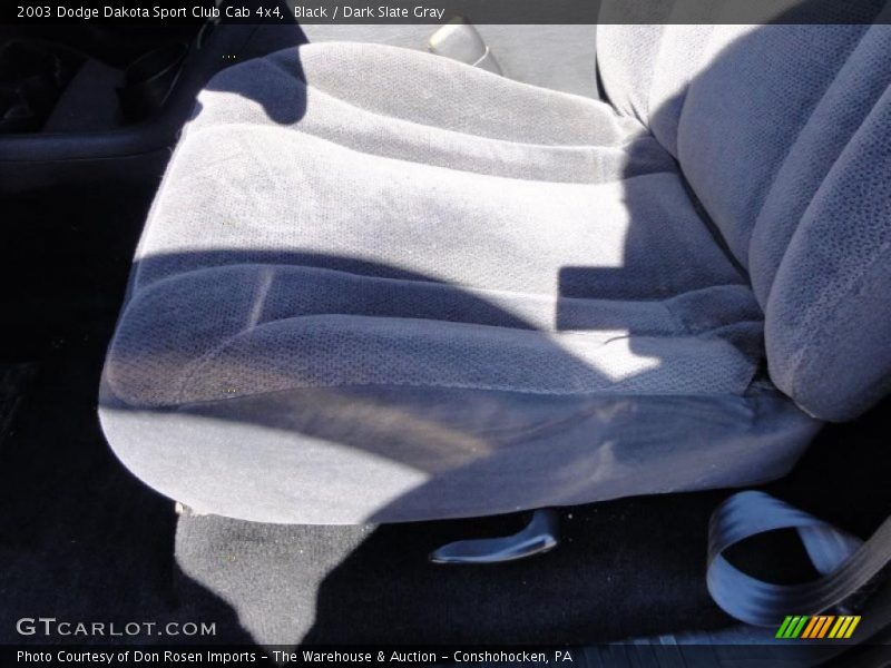 Black / Dark Slate Gray 2003 Dodge Dakota Sport Club Cab 4x4
