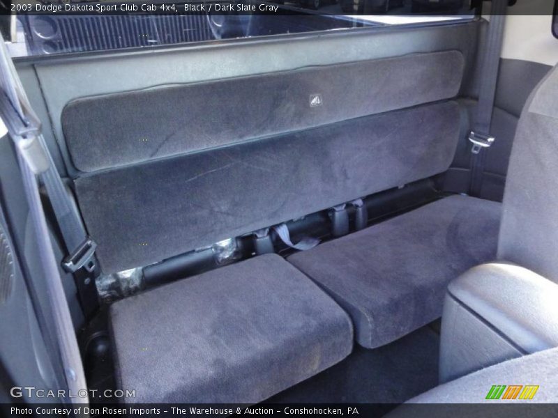 Black / Dark Slate Gray 2003 Dodge Dakota Sport Club Cab 4x4
