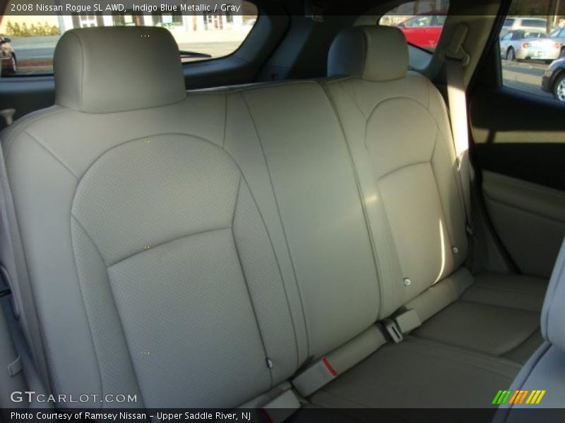 Indigo Blue Metallic / Gray 2008 Nissan Rogue SL AWD
