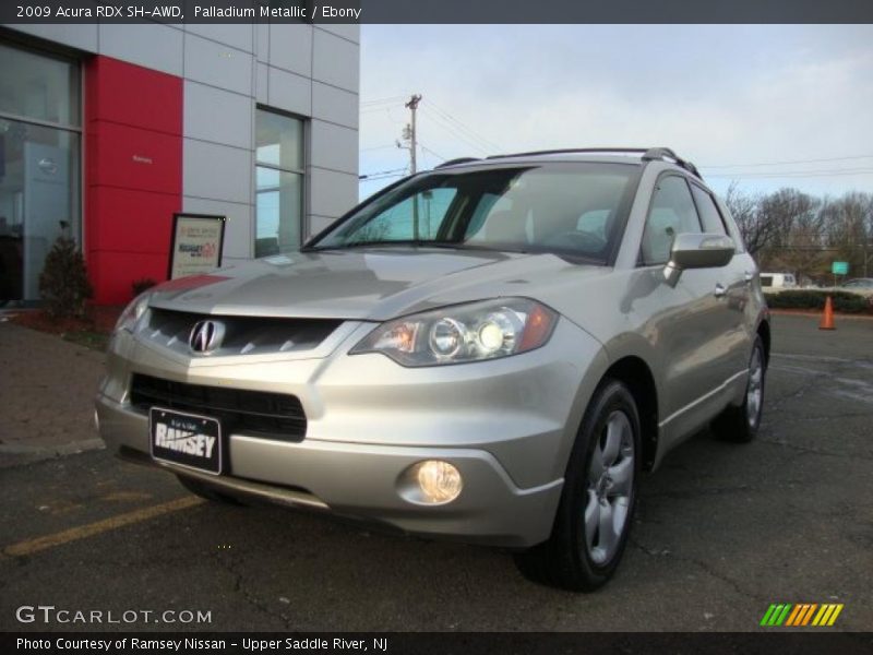 Palladium Metallic / Ebony 2009 Acura RDX SH-AWD