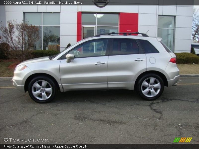 Palladium Metallic / Ebony 2009 Acura RDX SH-AWD