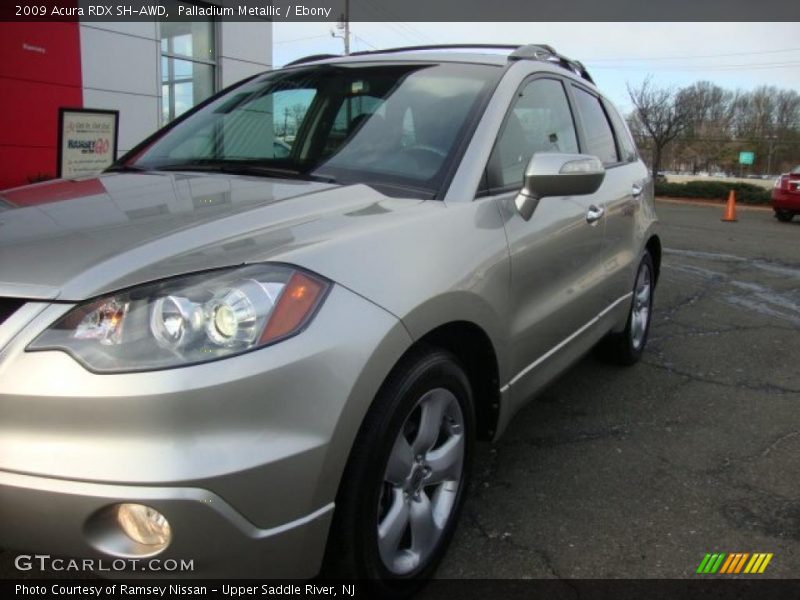 Palladium Metallic / Ebony 2009 Acura RDX SH-AWD