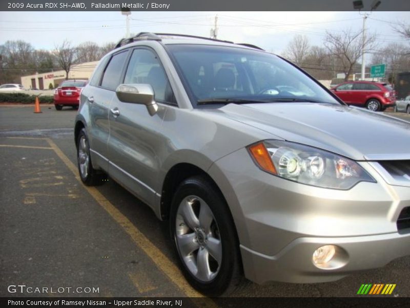 Palladium Metallic / Ebony 2009 Acura RDX SH-AWD