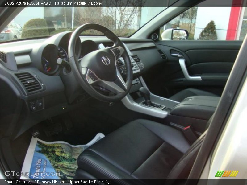 Palladium Metallic / Ebony 2009 Acura RDX SH-AWD