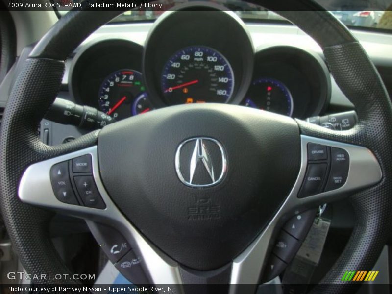 Palladium Metallic / Ebony 2009 Acura RDX SH-AWD