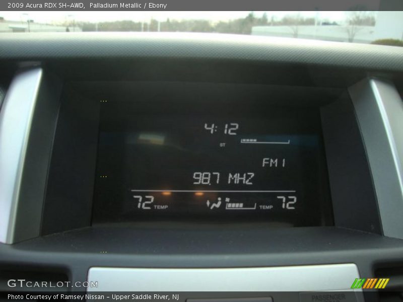 Palladium Metallic / Ebony 2009 Acura RDX SH-AWD