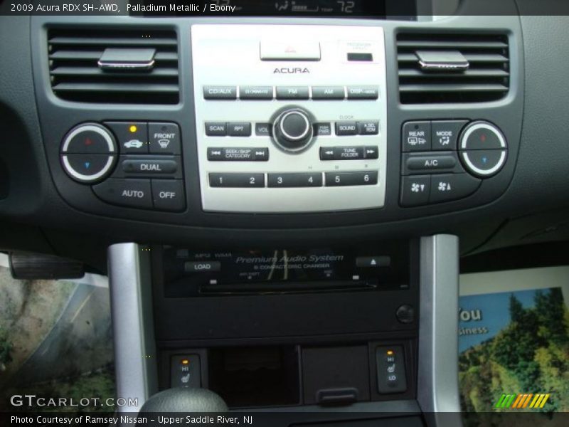 Controls of 2009 RDX SH-AWD