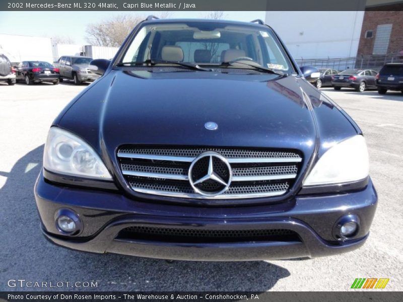 Capri Blue Metallic / Java 2002 Mercedes-Benz ML 320 4Matic