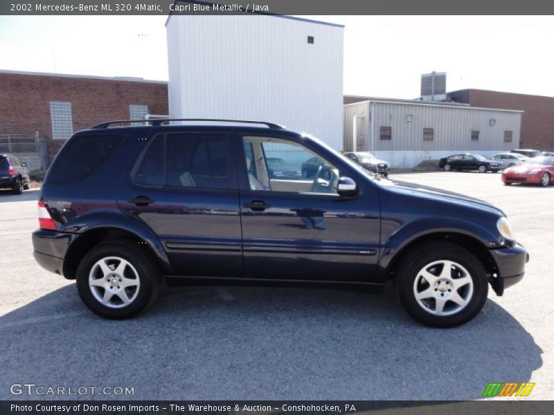 Capri Blue Metallic / Java 2002 Mercedes-Benz ML 320 4Matic