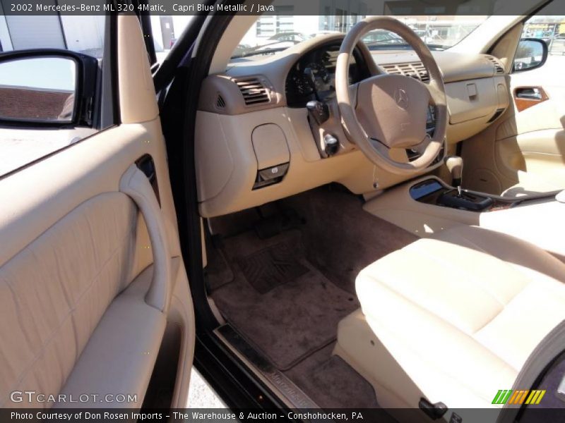 Capri Blue Metallic / Java 2002 Mercedes-Benz ML 320 4Matic