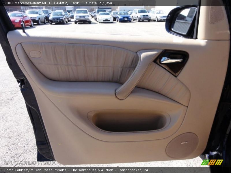 Capri Blue Metallic / Java 2002 Mercedes-Benz ML 320 4Matic