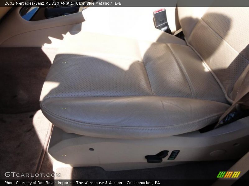 Capri Blue Metallic / Java 2002 Mercedes-Benz ML 320 4Matic