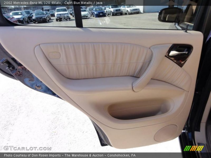 Capri Blue Metallic / Java 2002 Mercedes-Benz ML 320 4Matic