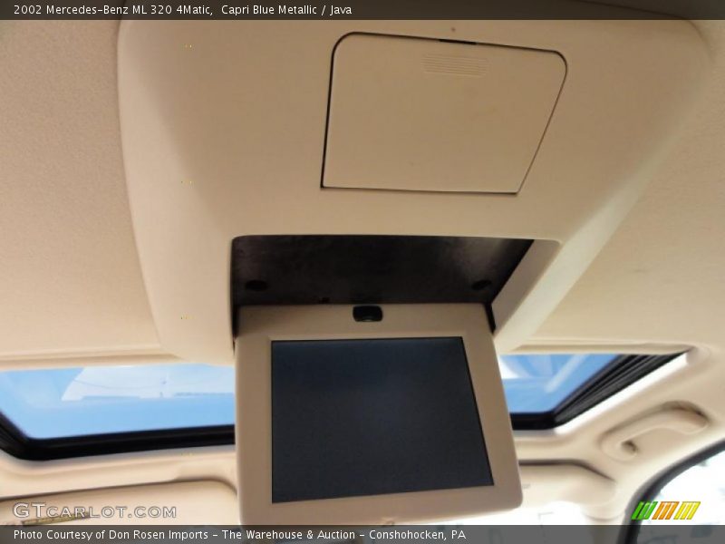 Capri Blue Metallic / Java 2002 Mercedes-Benz ML 320 4Matic
