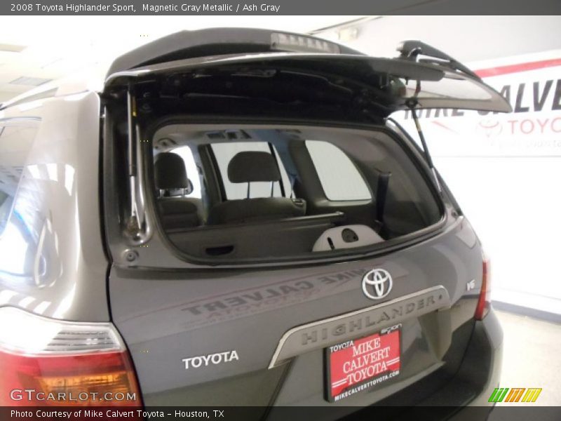 Magnetic Gray Metallic / Ash Gray 2008 Toyota Highlander Sport