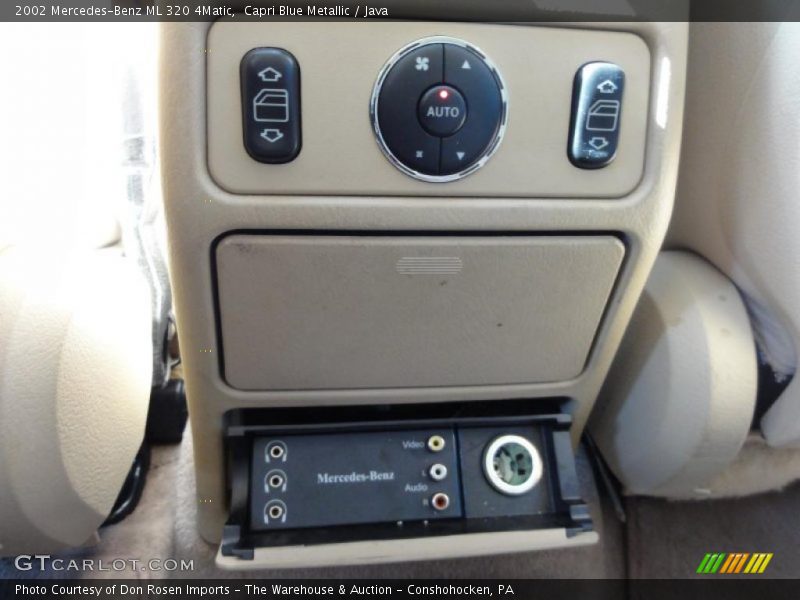 Capri Blue Metallic / Java 2002 Mercedes-Benz ML 320 4Matic