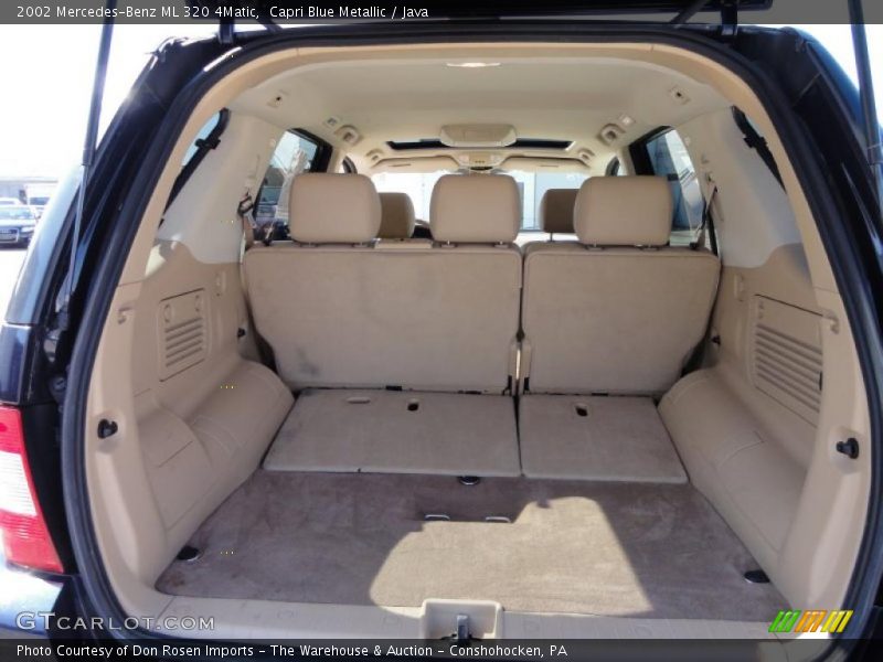 Capri Blue Metallic / Java 2002 Mercedes-Benz ML 320 4Matic