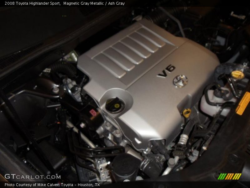 Magnetic Gray Metallic / Ash Gray 2008 Toyota Highlander Sport