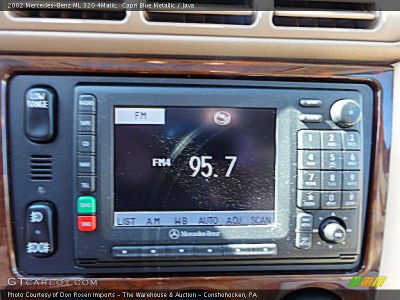 Capri Blue Metallic / Java 2002 Mercedes-Benz ML 320 4Matic