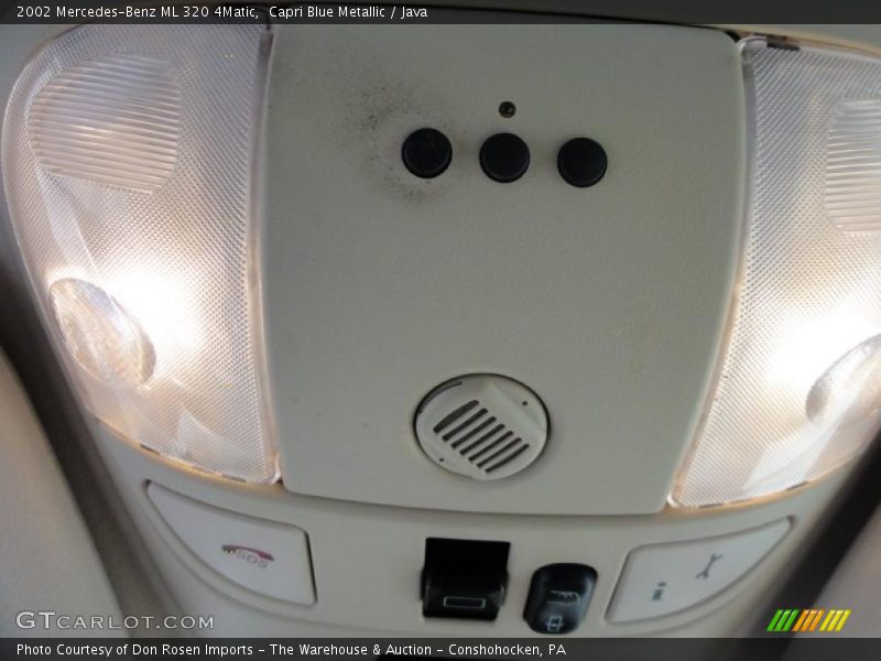 Capri Blue Metallic / Java 2002 Mercedes-Benz ML 320 4Matic