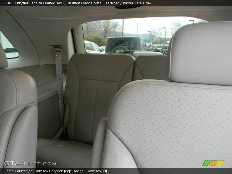 Brilliant Black Crystal Pearlcoat / Pastel Slate Gray 2008 Chrysler Pacifica Limited AWD