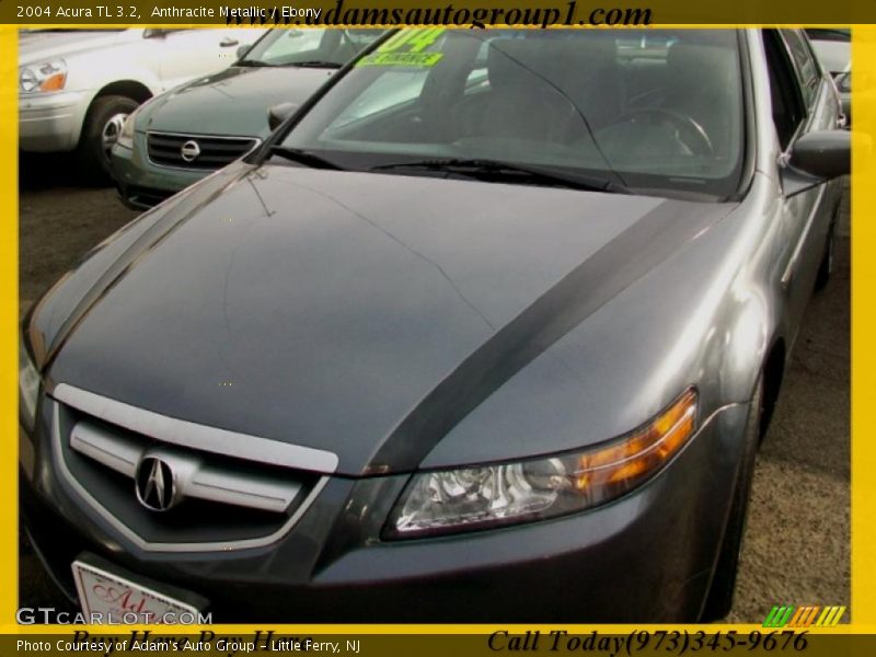 Anthracite Metallic / Ebony 2004 Acura TL 3.2