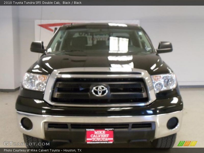 Black / Black 2010 Toyota Tundra SR5 Double Cab
