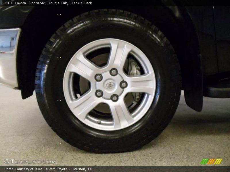 Black / Black 2010 Toyota Tundra SR5 Double Cab