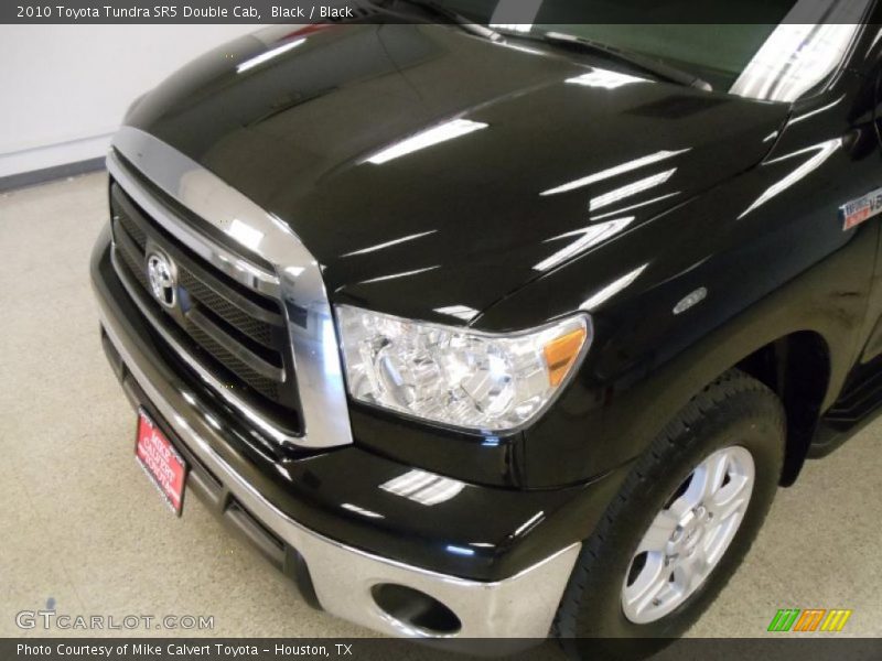 Black / Black 2010 Toyota Tundra SR5 Double Cab