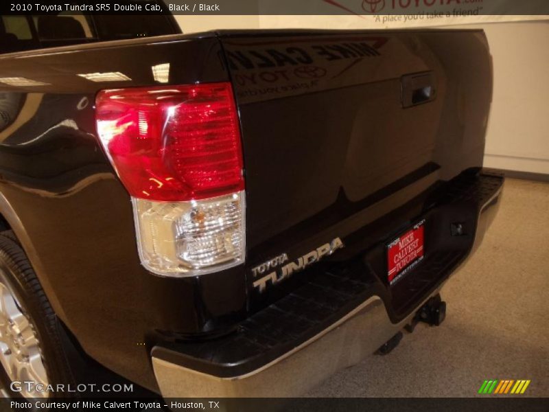 Black / Black 2010 Toyota Tundra SR5 Double Cab