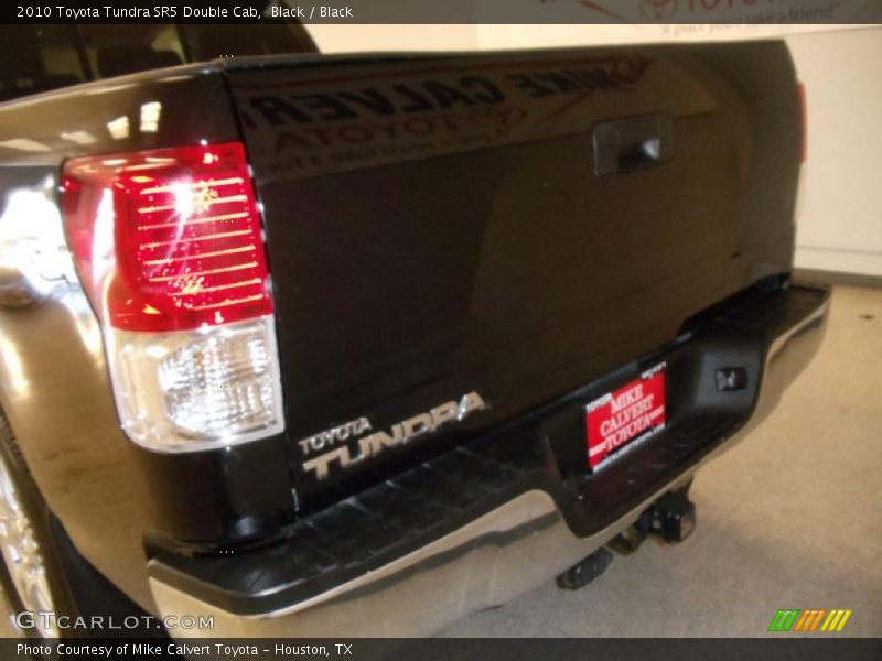 Black / Black 2010 Toyota Tundra SR5 Double Cab
