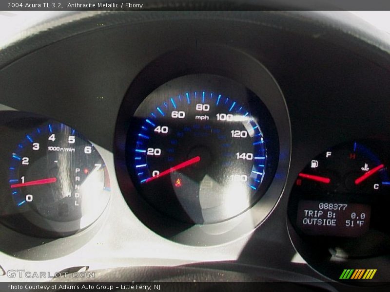 Anthracite Metallic / Ebony 2004 Acura TL 3.2