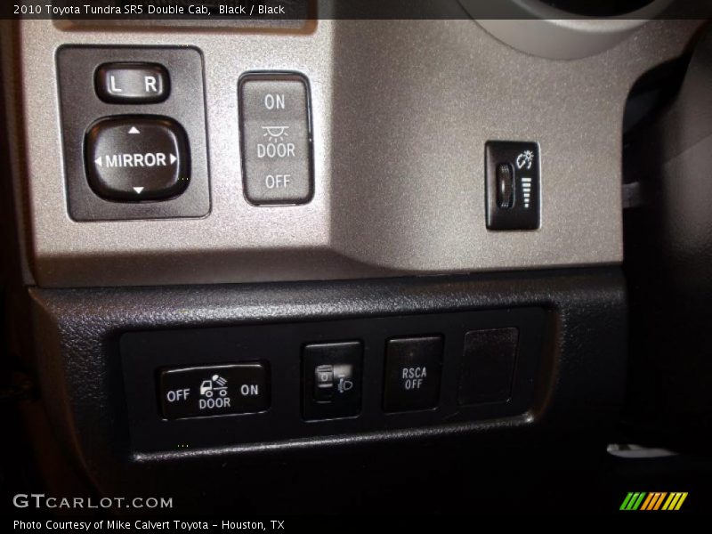 Black / Black 2010 Toyota Tundra SR5 Double Cab
