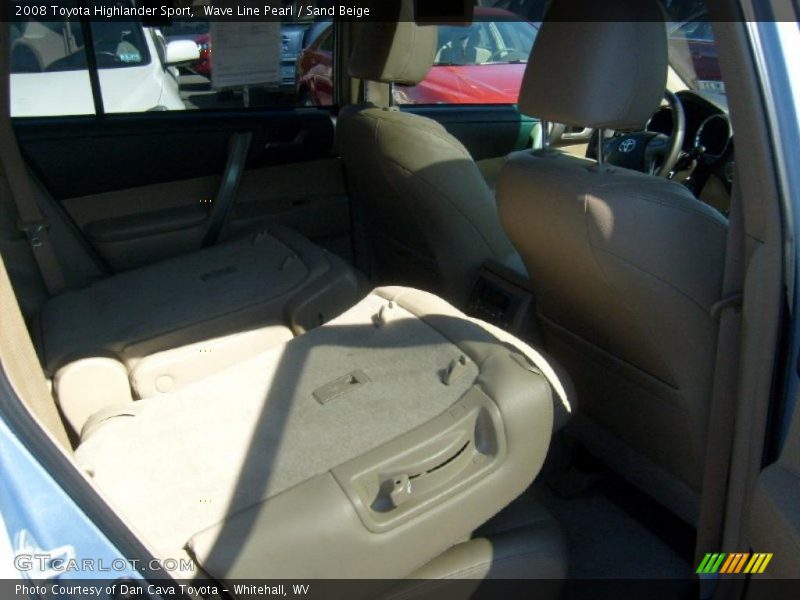 Wave Line Pearl / Sand Beige 2008 Toyota Highlander Sport
