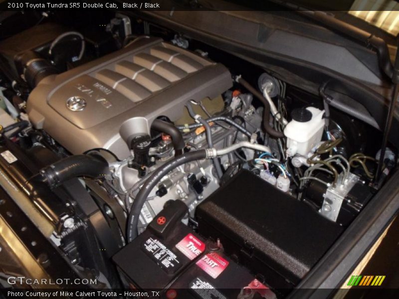 Black / Black 2010 Toyota Tundra SR5 Double Cab