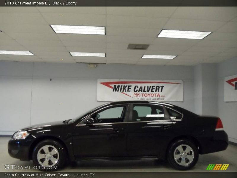 Black / Ebony 2010 Chevrolet Impala LT