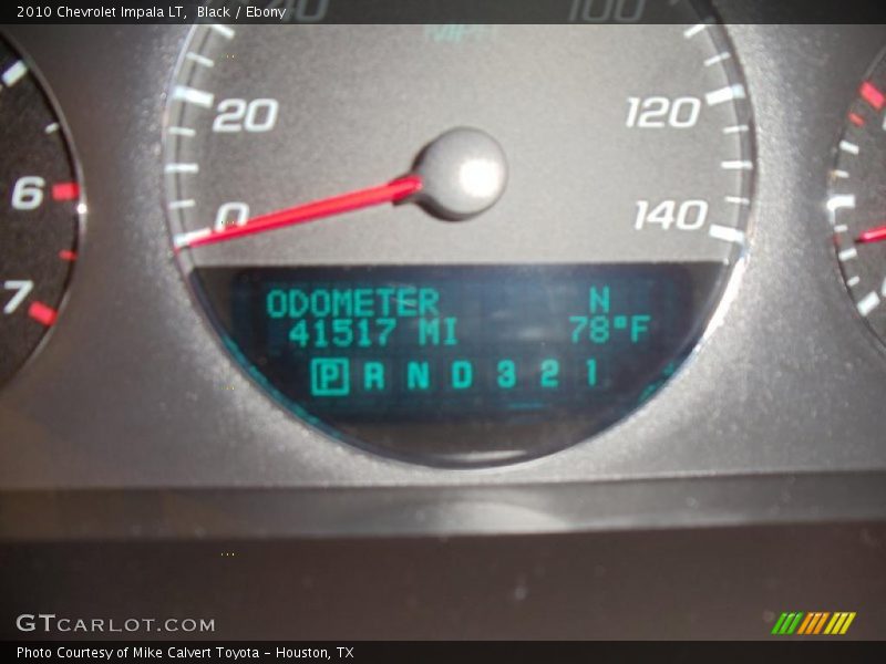 Black / Ebony 2010 Chevrolet Impala LT