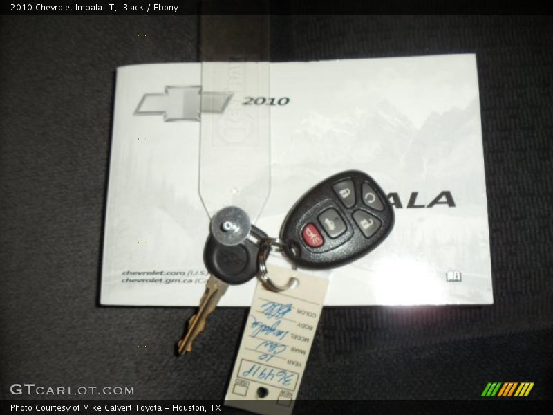 Black / Ebony 2010 Chevrolet Impala LT
