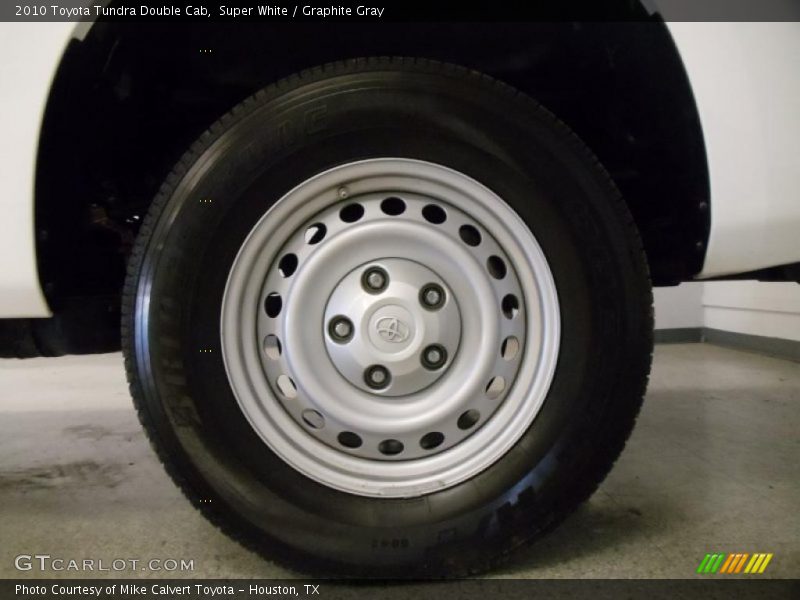 Super White / Graphite Gray 2010 Toyota Tundra Double Cab