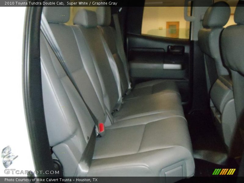 Super White / Graphite Gray 2010 Toyota Tundra Double Cab