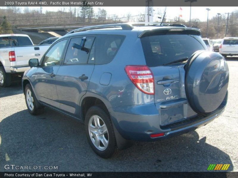 Pacific Blue Metallic / Ash Gray 2009 Toyota RAV4 4WD