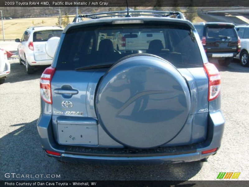 Pacific Blue Metallic / Ash Gray 2009 Toyota RAV4 4WD