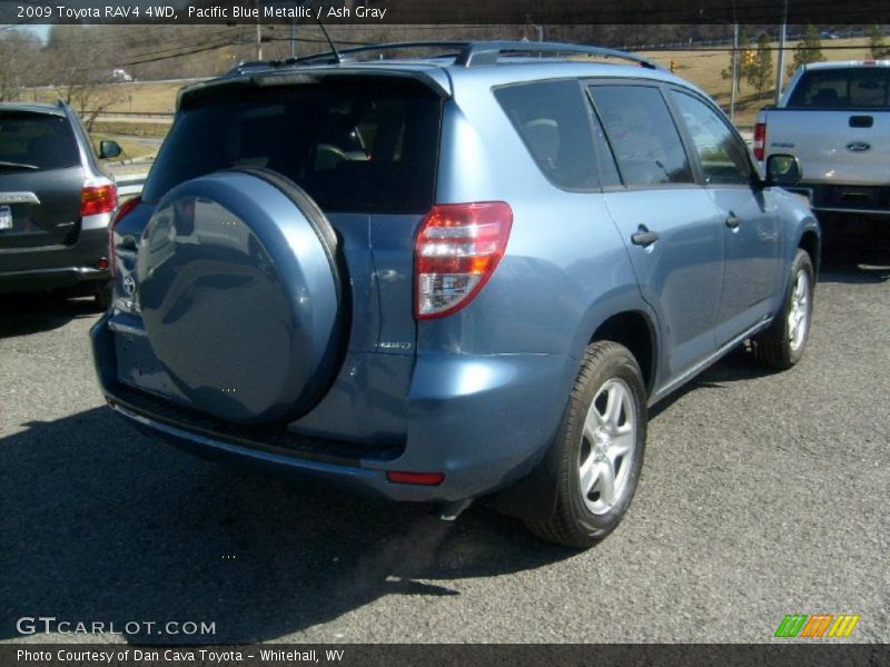 Pacific Blue Metallic / Ash Gray 2009 Toyota RAV4 4WD