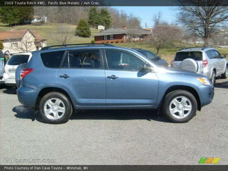 Pacific Blue Metallic / Ash Gray 2009 Toyota RAV4 4WD
