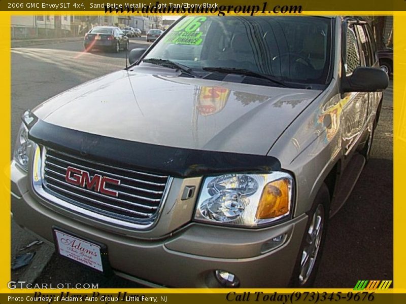 Sand Beige Metallic / Light Tan/Ebony Black 2006 GMC Envoy SLT 4x4