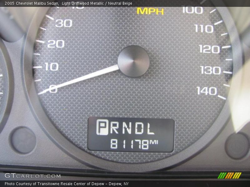 Light Driftwood Metallic / Neutral Beige 2005 Chevrolet Malibu Sedan
