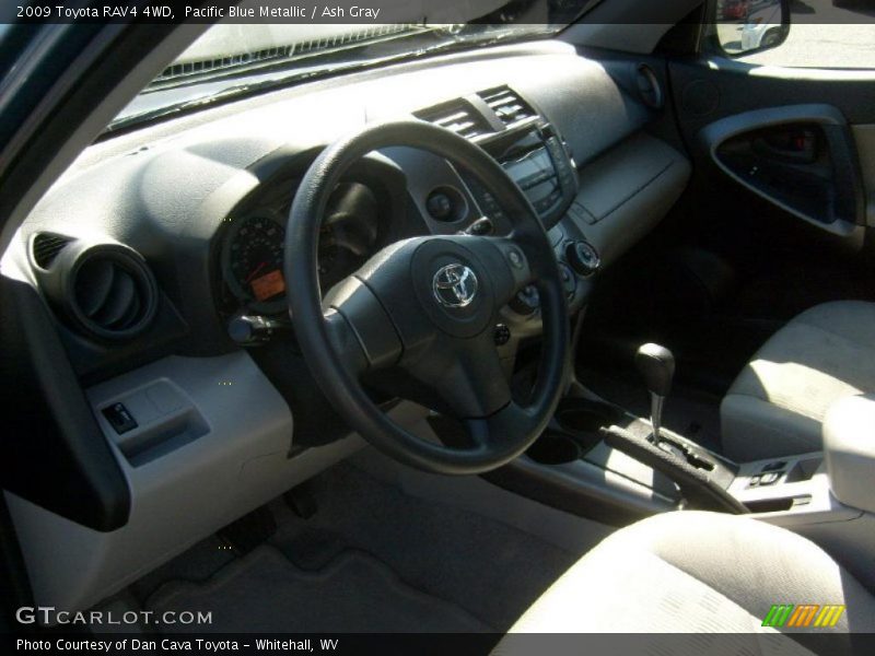 Pacific Blue Metallic / Ash Gray 2009 Toyota RAV4 4WD