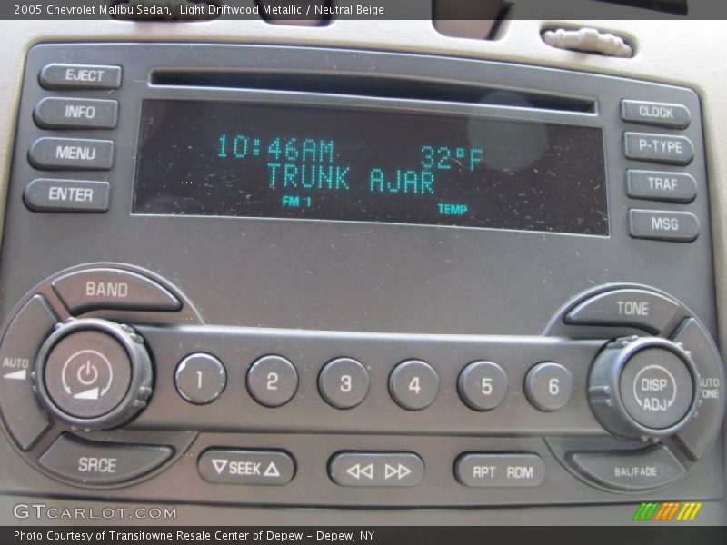 Light Driftwood Metallic / Neutral Beige 2005 Chevrolet Malibu Sedan